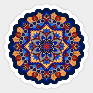 Colorful Artistic Mandala Sticker